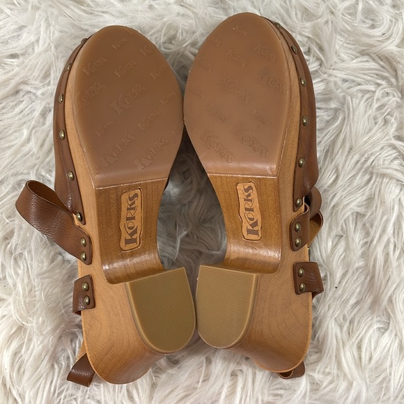 KORKS Abloom Strappy Clog Platform Slingback Pump Size 11 NEW - Picture 10 of 14